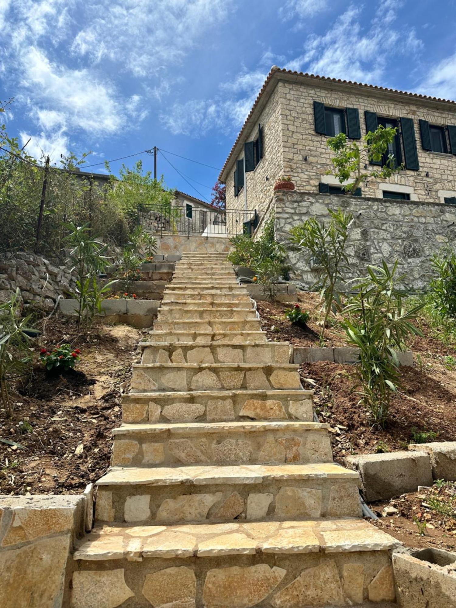 Вілла Chrysavgi Stone House Katomerion Екстер'єр фото